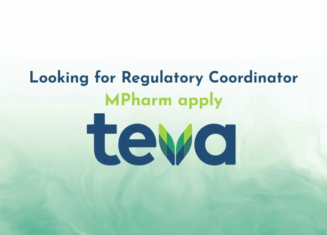 Teva looking for Regulatory Coordinator