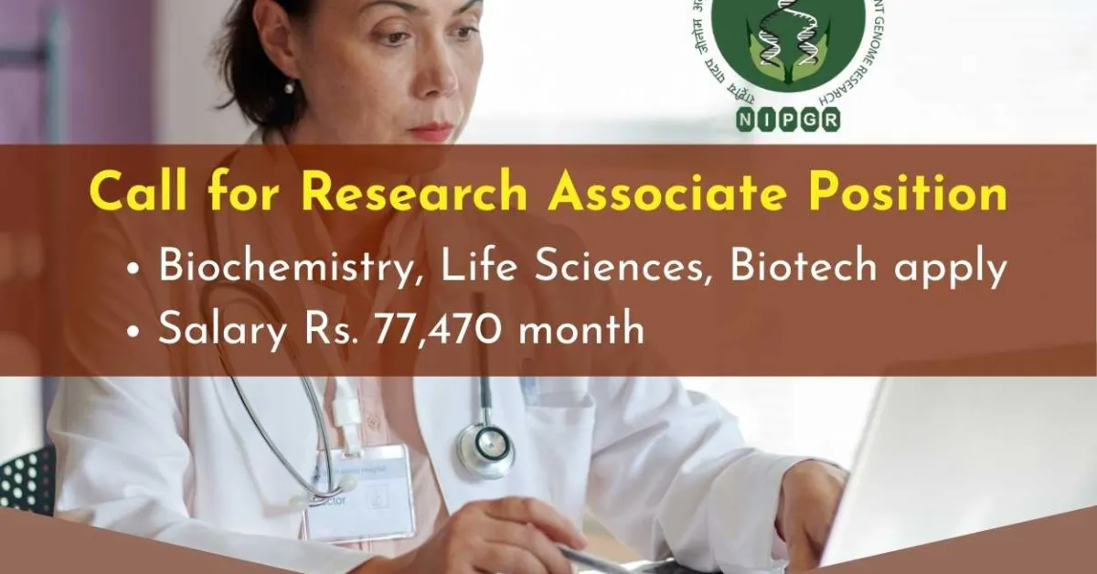 Call for Research Associate Position at NIPGR