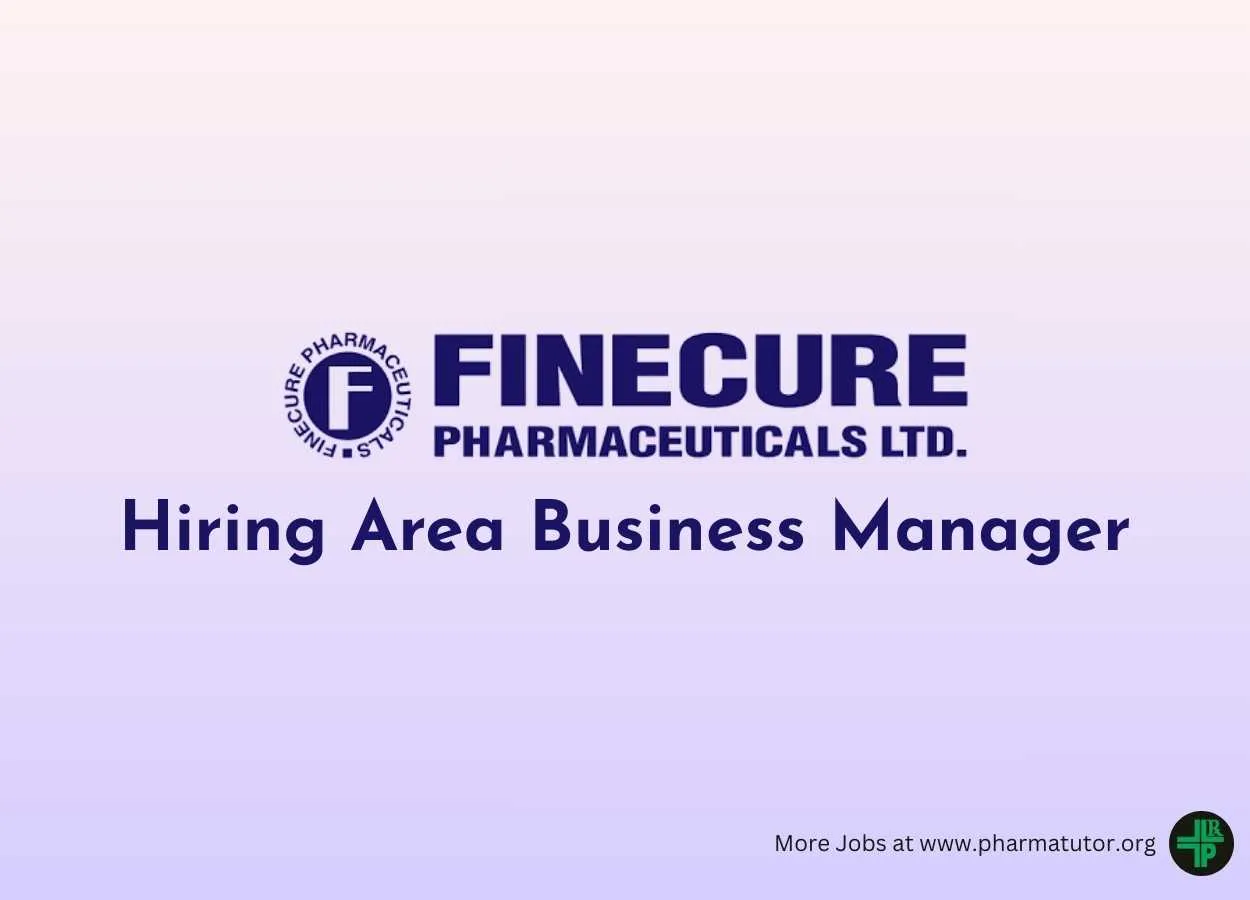 Finecure Pharma Hiring Area Business Manager