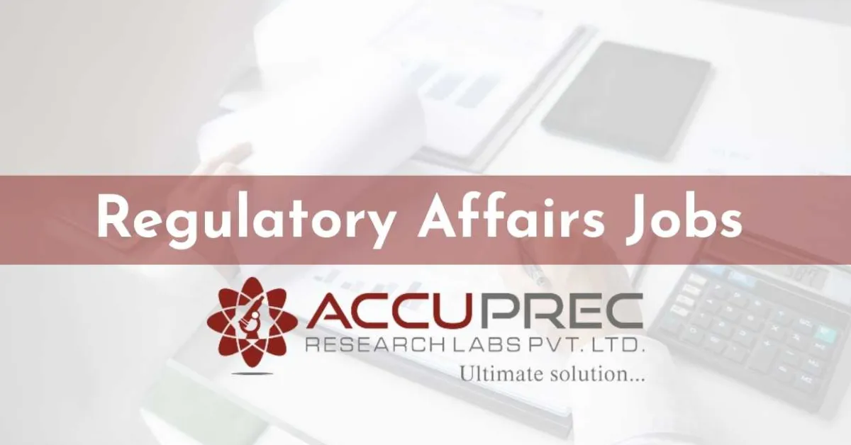 Regulatory Affairs Jobs at Accuprec Research