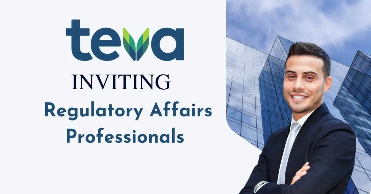 Teva R&D is inviting Regulatory Affairs Professionals
