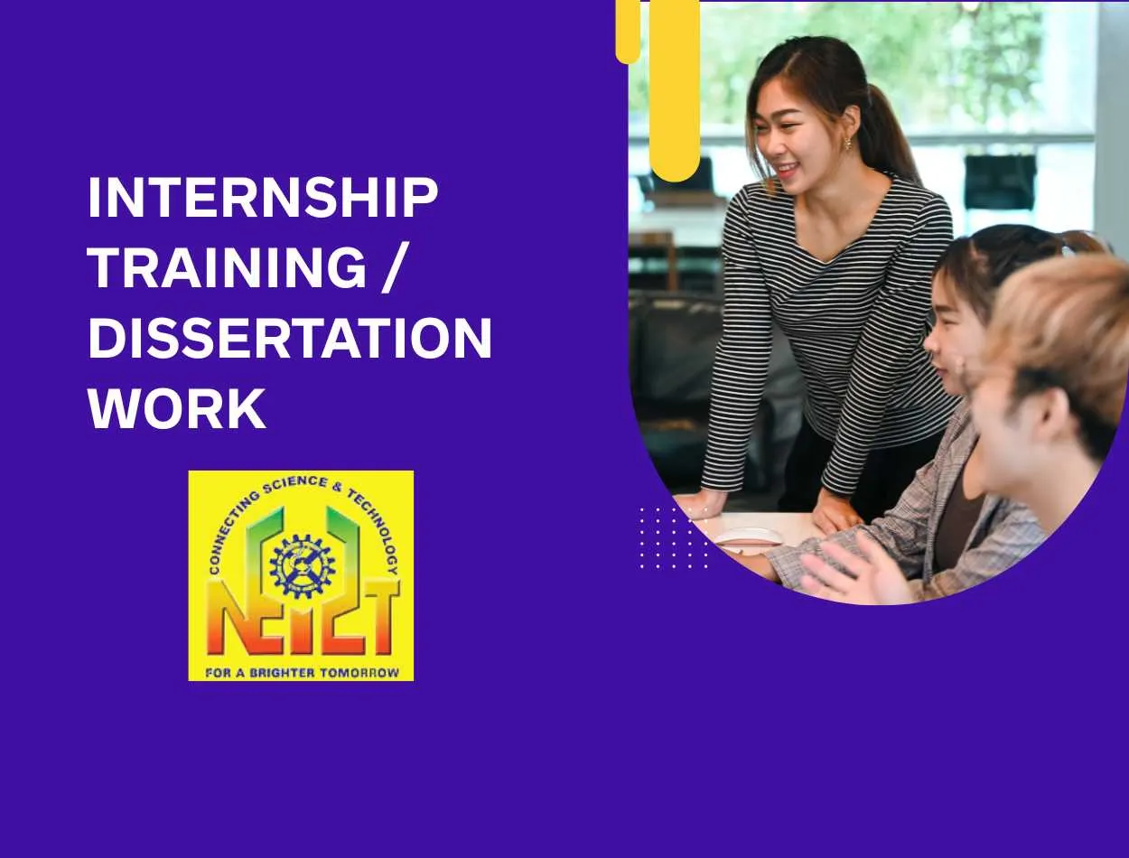 Internship Training / Dissertation Work at CSIR-NEIST