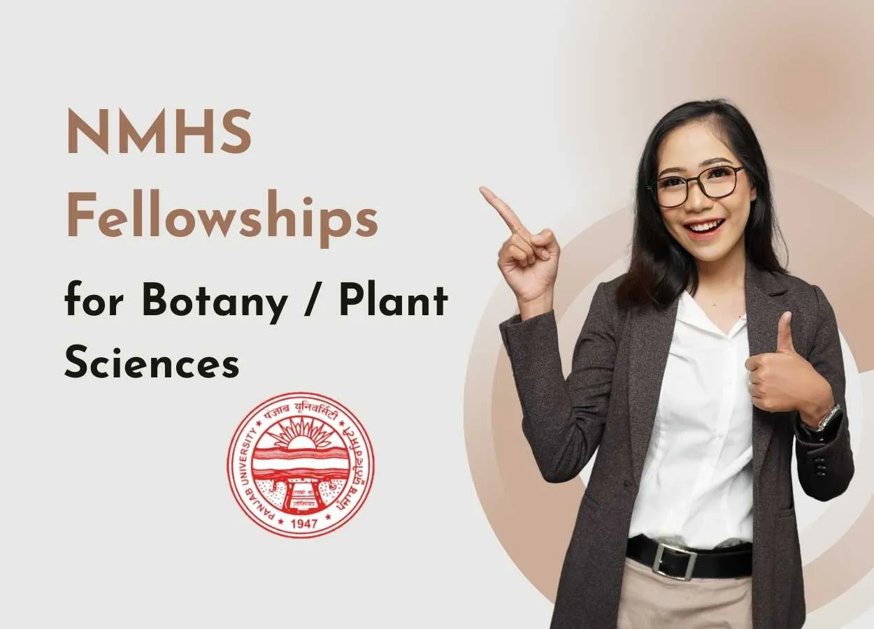 NMHS Fellowships for Botany / Plant Sciences at Panjab University