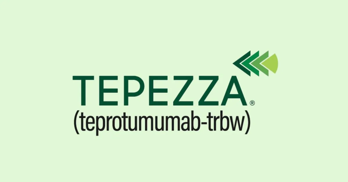 Amgen announced results from a Phase 3 trial of TEPEZZA