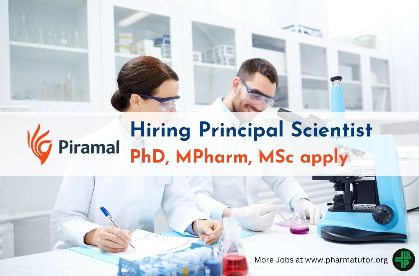 Piramal Pharma looking for Principal Scientist