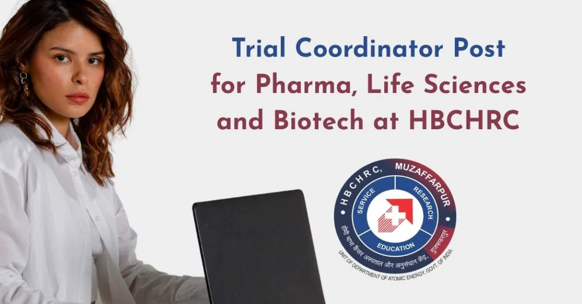 Trial Coordinator vacant positions at HBCHRC | Pharma, Life Sciences and Biotech candidates can apply now