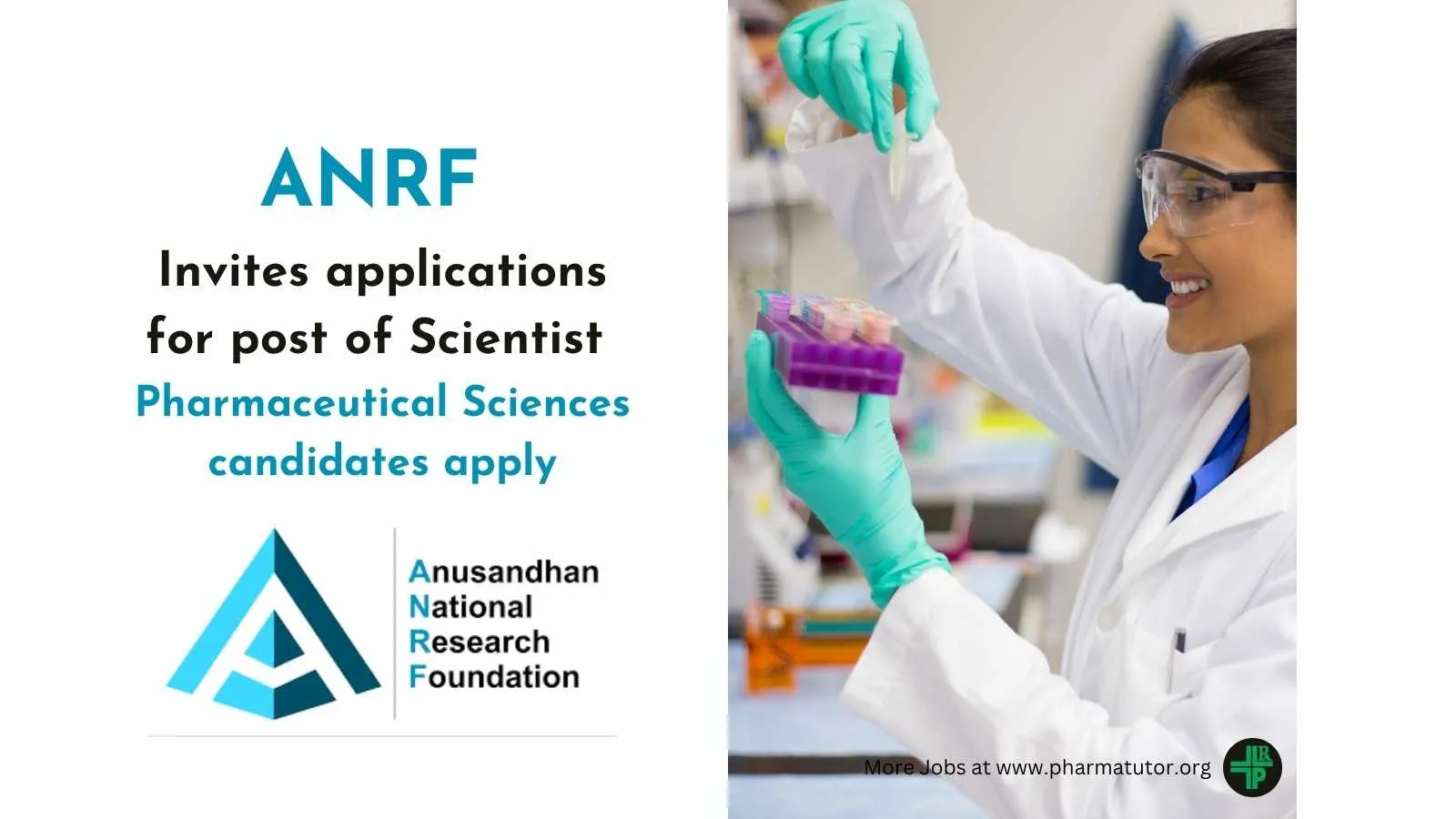 ANRF invites applications for post of Scientist