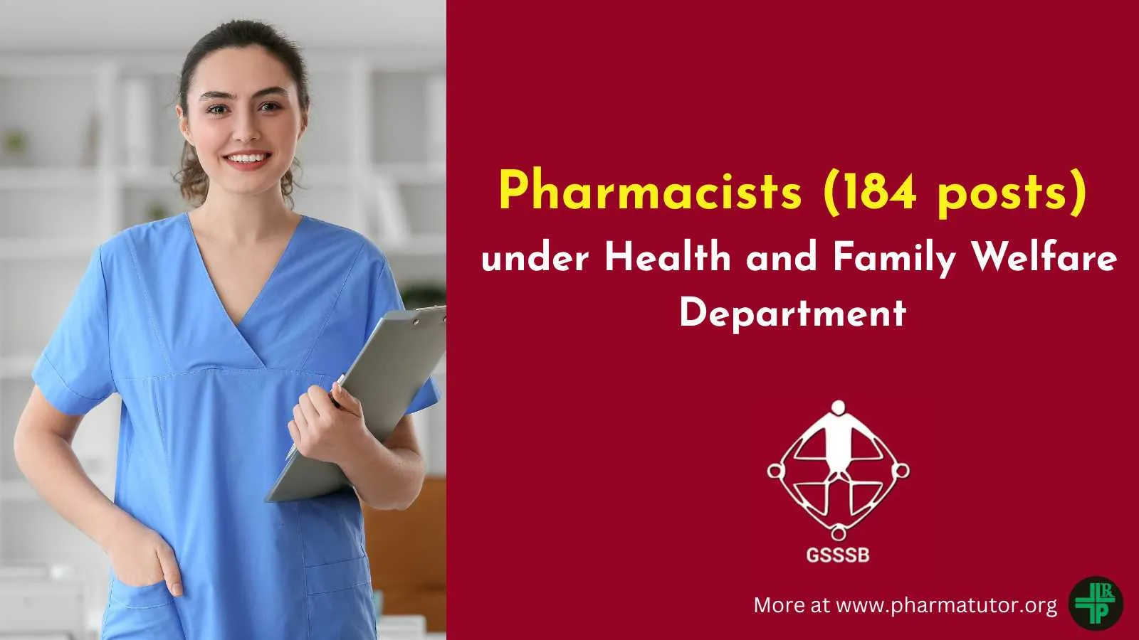 Government Pharmacist Recruitment 2026 | 184 Posts under Health Department