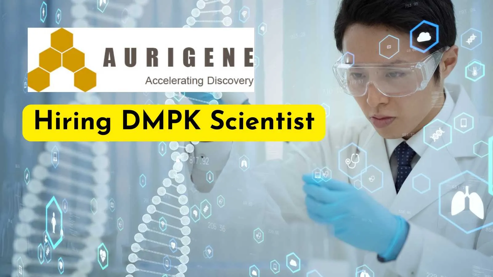 Aurigene Hiring DMPK Scientist