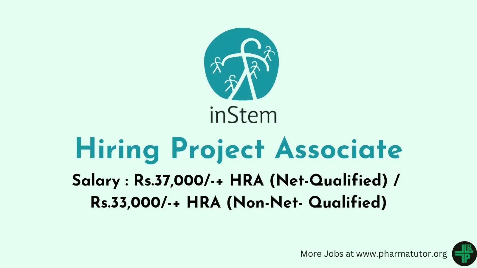 BRIC-inStem invites applications for post of Project Associate