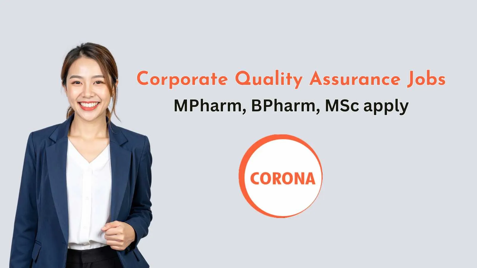 Corporate Quality Assurance Jobs at CORONA Remedies
