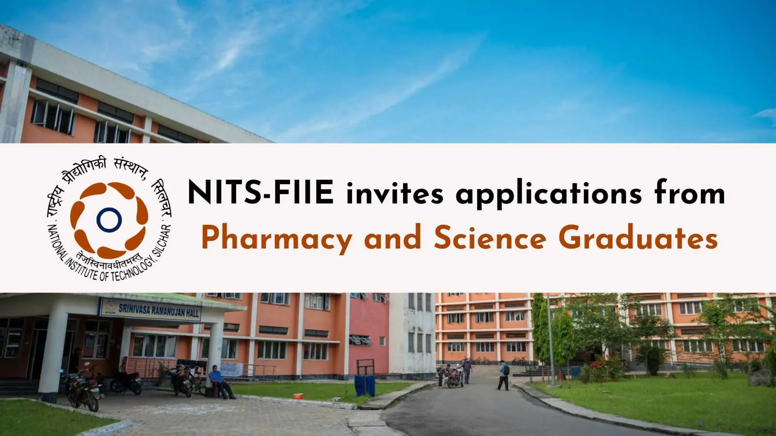 NITS-FIIE invites applications from Pharmacy and Science Graduates