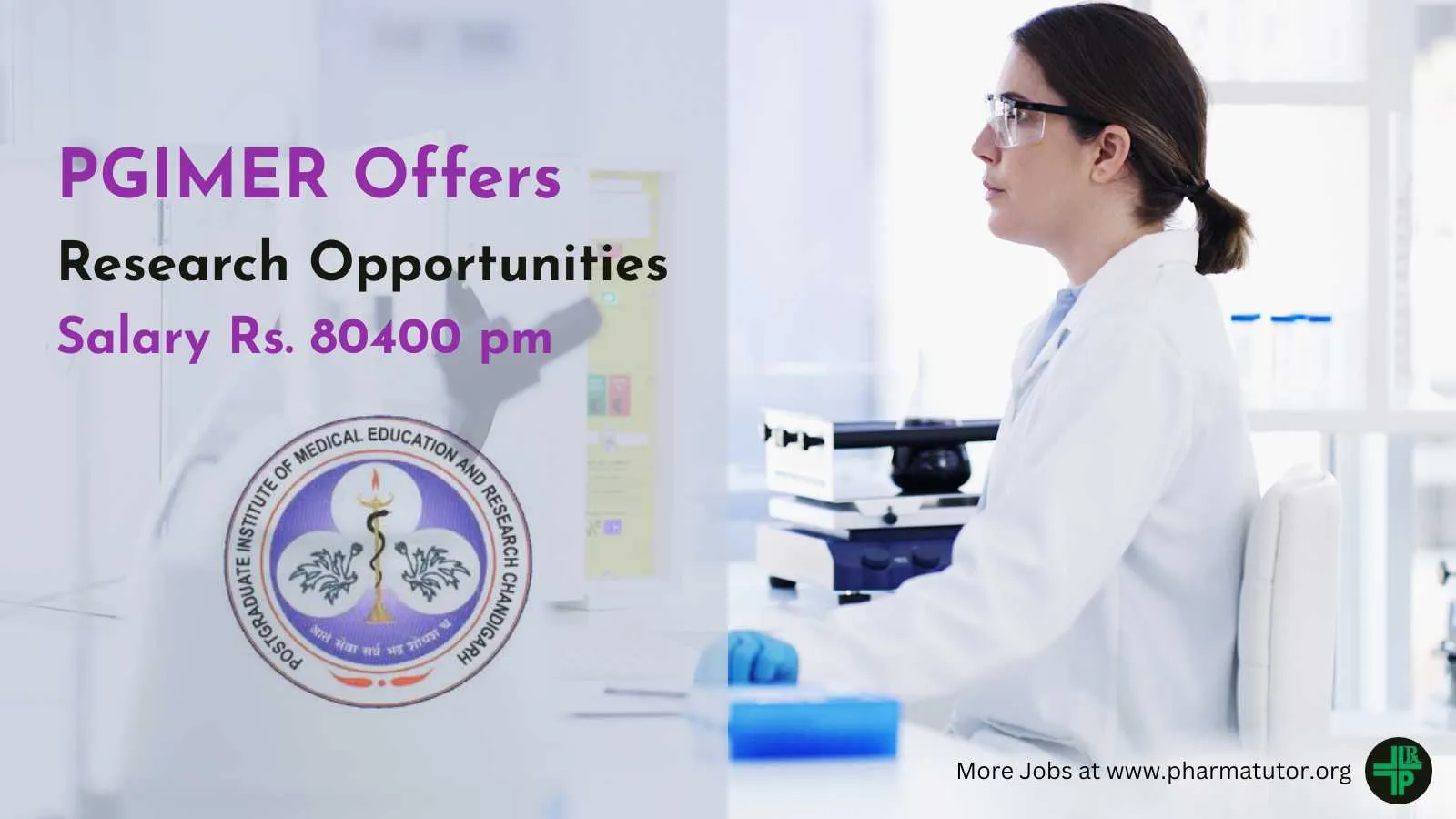 PGIMER Offers Research Opportunities