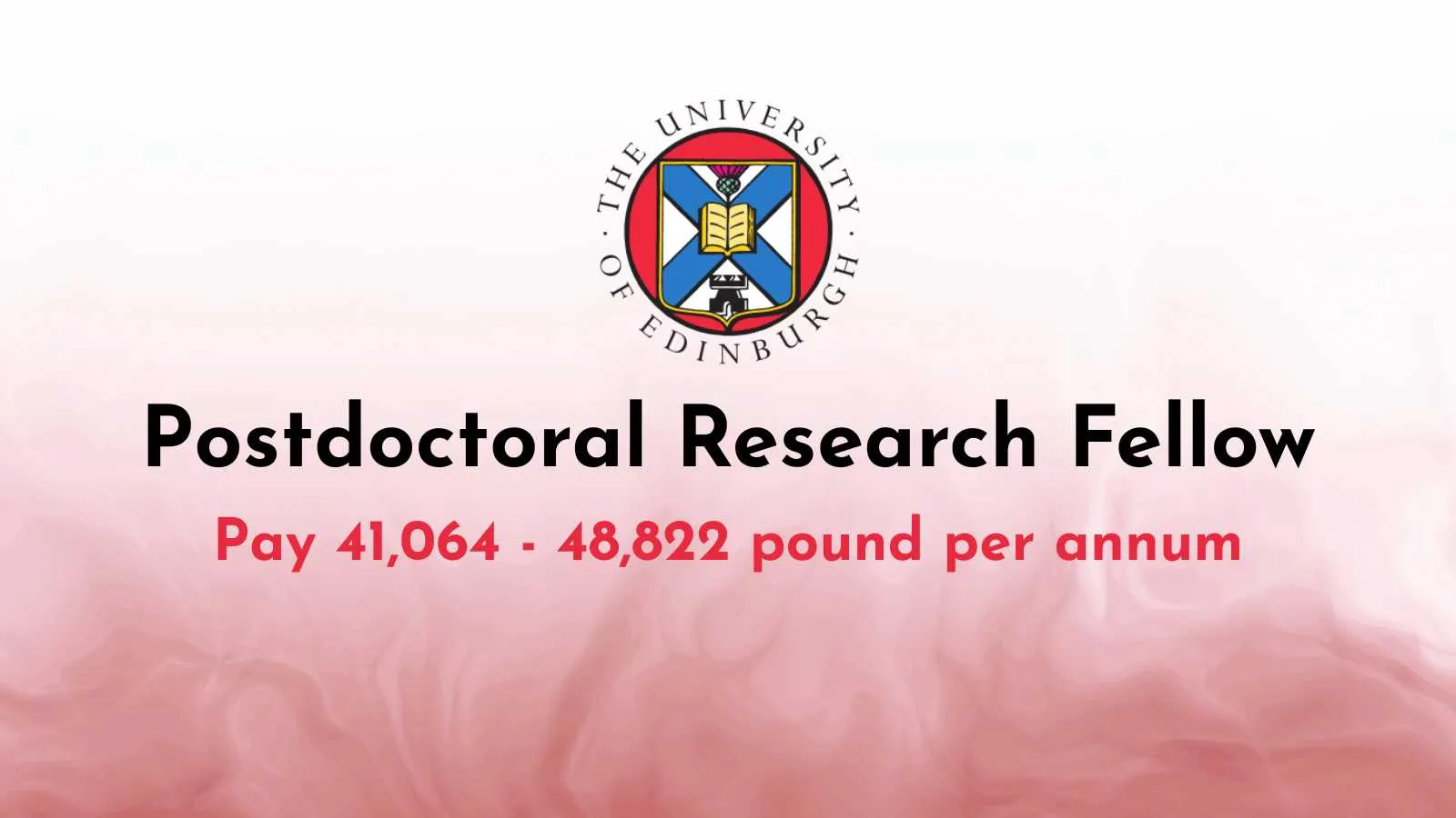 Postdoctoral Research Fellow at University of Edinburgh