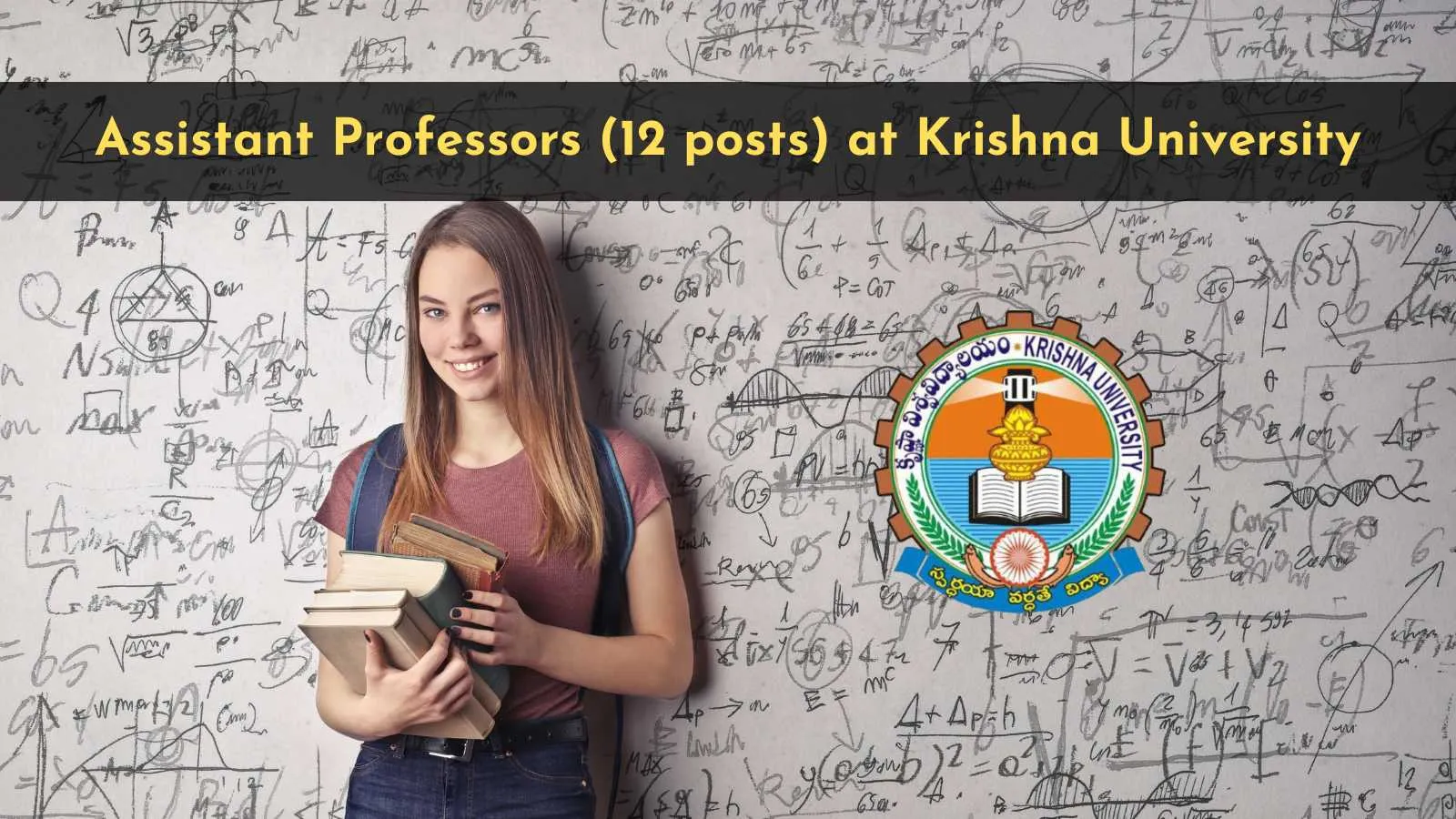 Recruitment for Assistant Professors at Krishna University