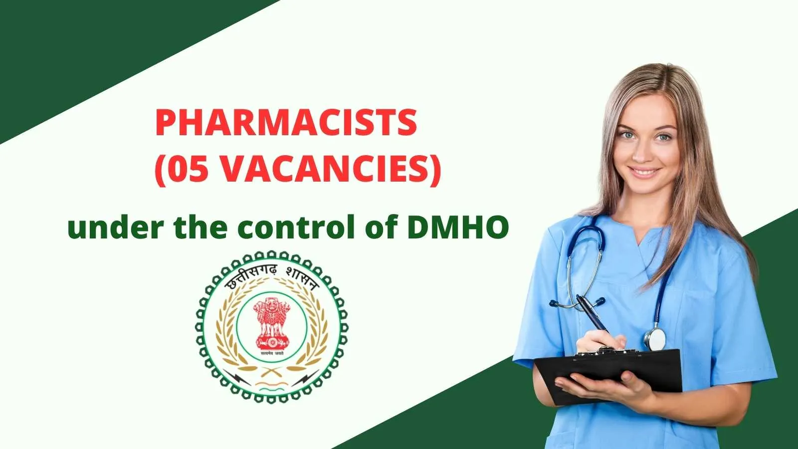 Recruitment for Pharmacists under Office of the CMHO