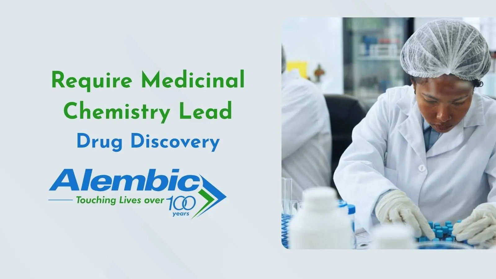 Require Medicinal Chemistry Lead at Alembic Pharma