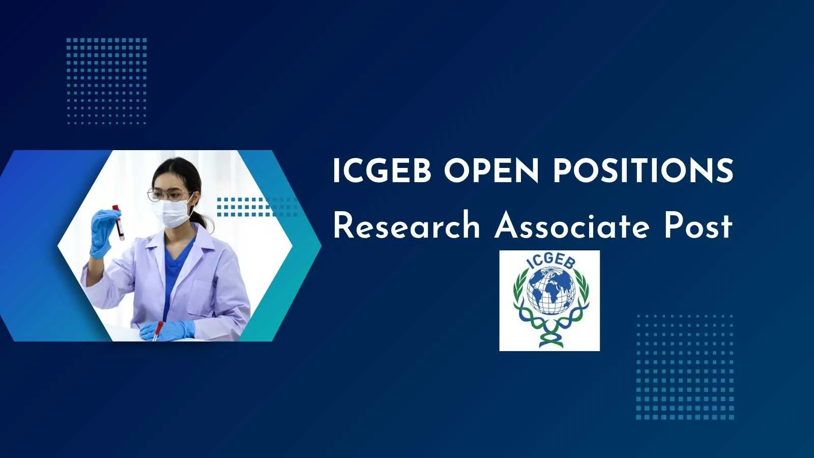 Research Associate Job in the Systems Biology for Biofuel Group, ICGEB