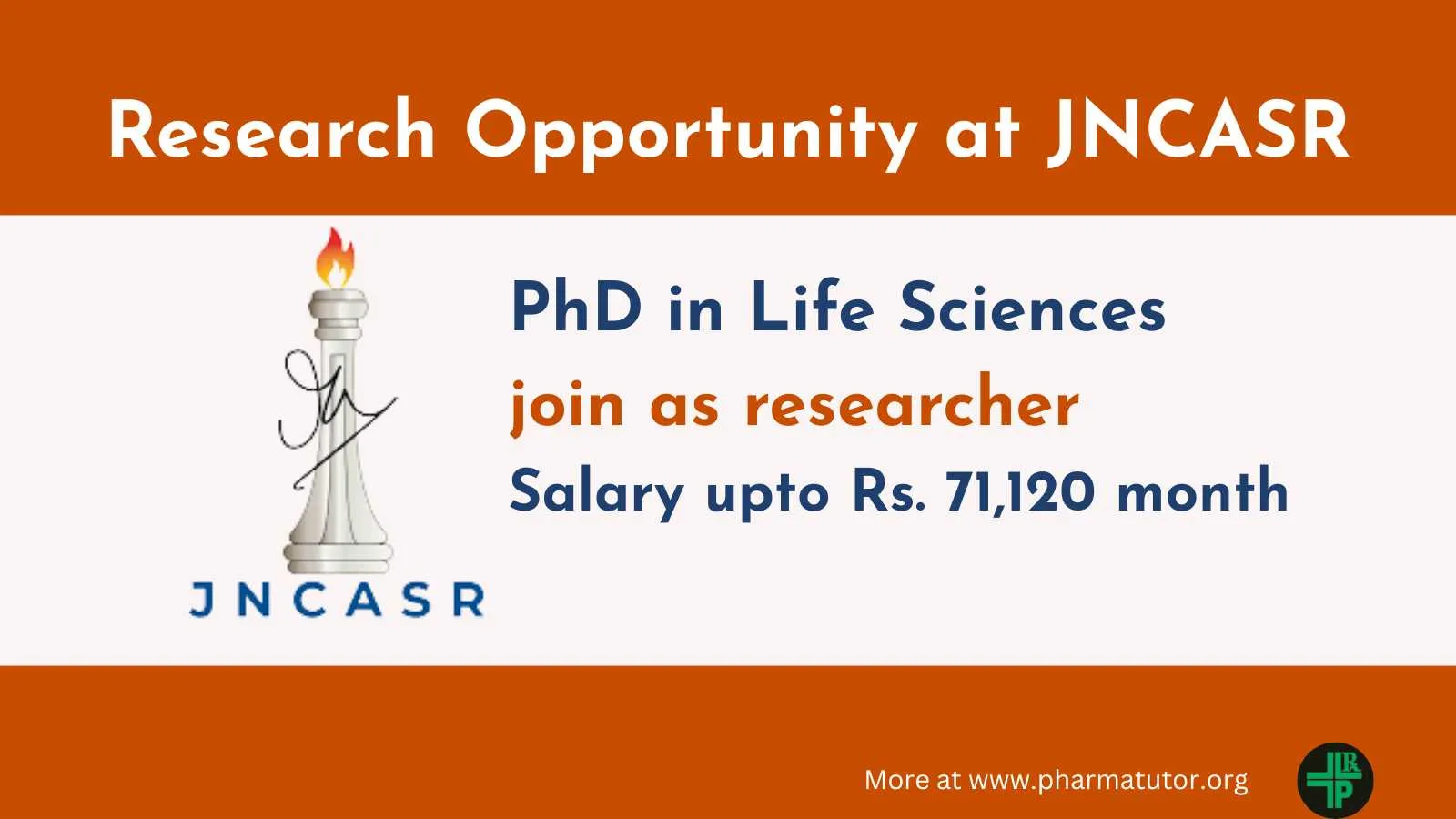 Research Opportunity at JNCASR