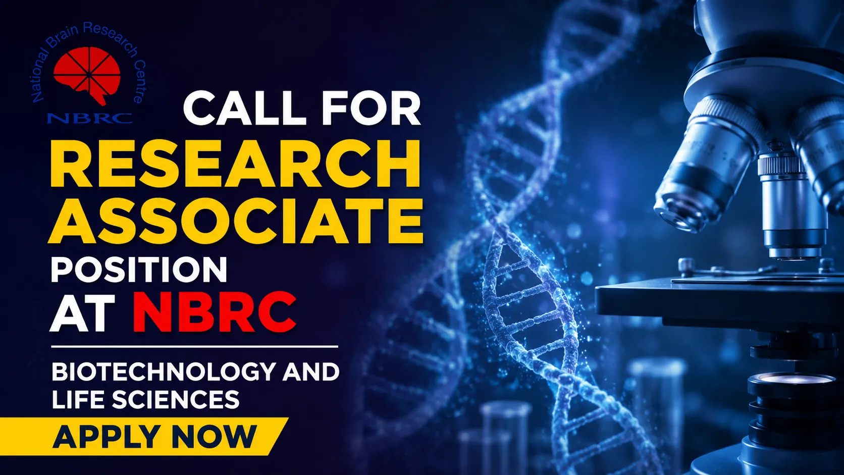 Call for Research Associate Position at NBRC