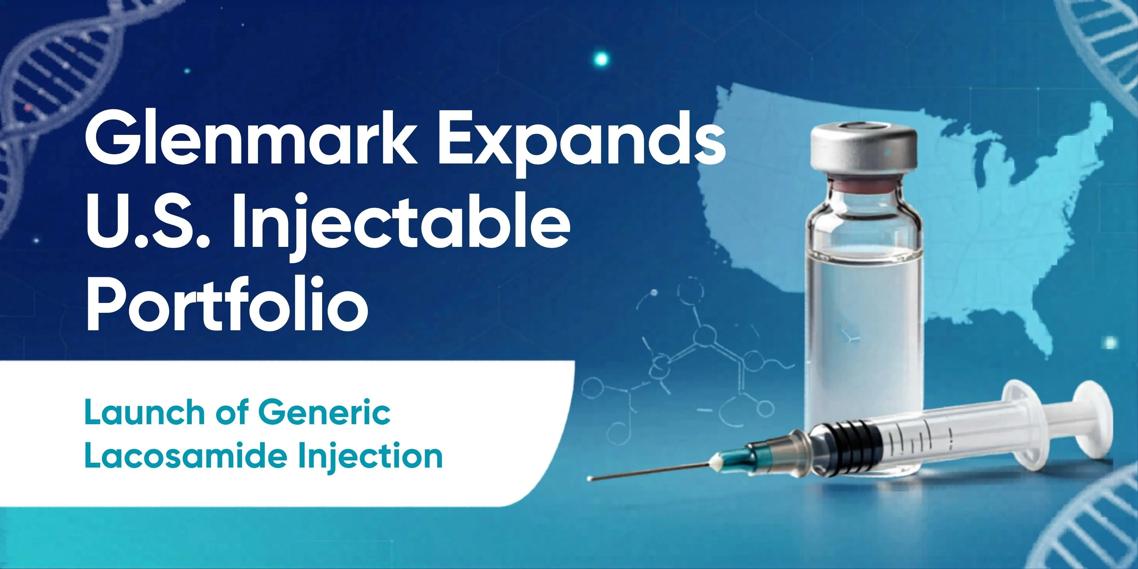 Glenmark Expands U.S. Injectable Portfolio with Launch of Generic Lacosamide Injection