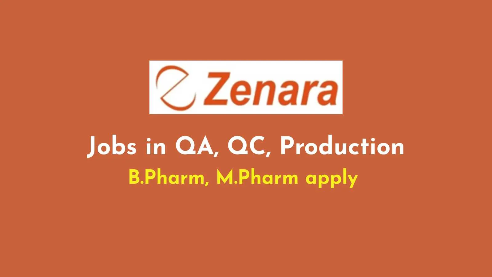 Jobs in QA, QC, Production at Biophore Company Zenara