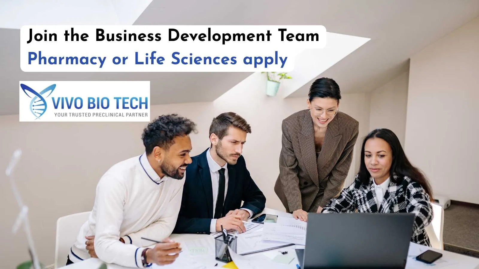 Join the Business Development Team of Vivo Bio Tech Ltd