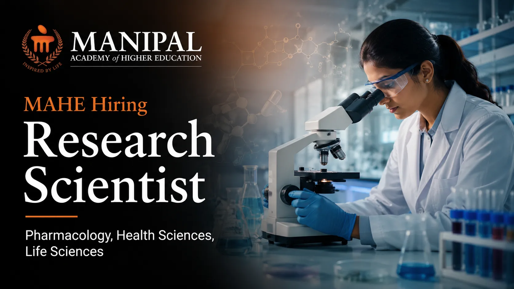 MAHE Hiring Research Scientist