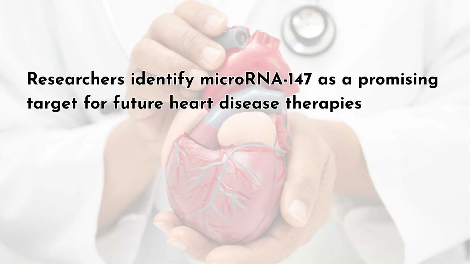 Researchers identify microRNA-147 as a promising target for future heart disease therapies