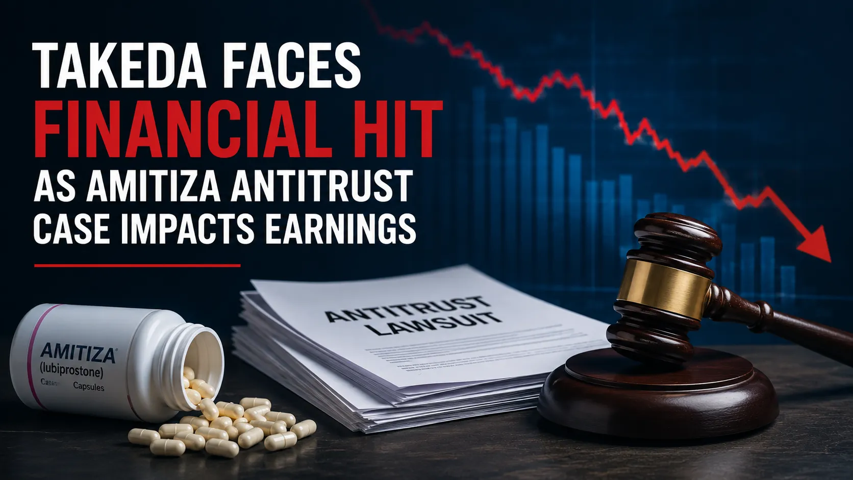 Takeda Faces Financial Hit as Amitiza Antitrust Case Impacts Earnings