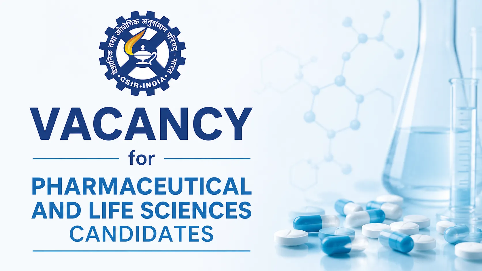Vacancy for Pharmaceutical and Life Sciences candidates at IMTech