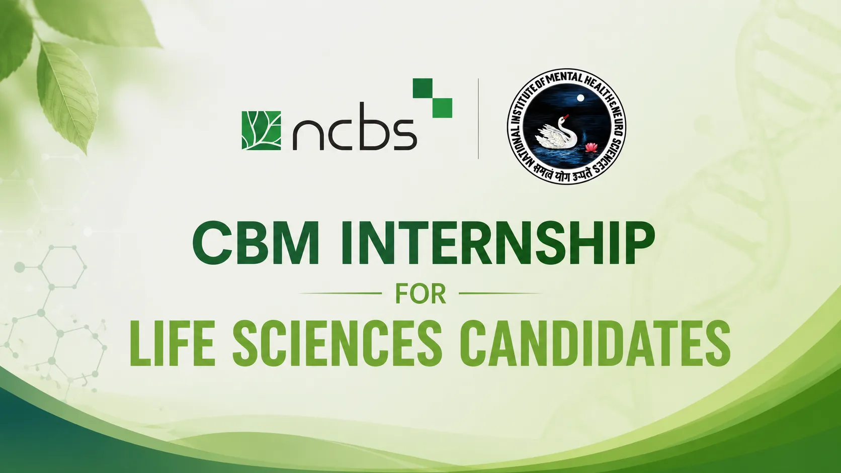 CBM Internship for Life Sciences Candidates