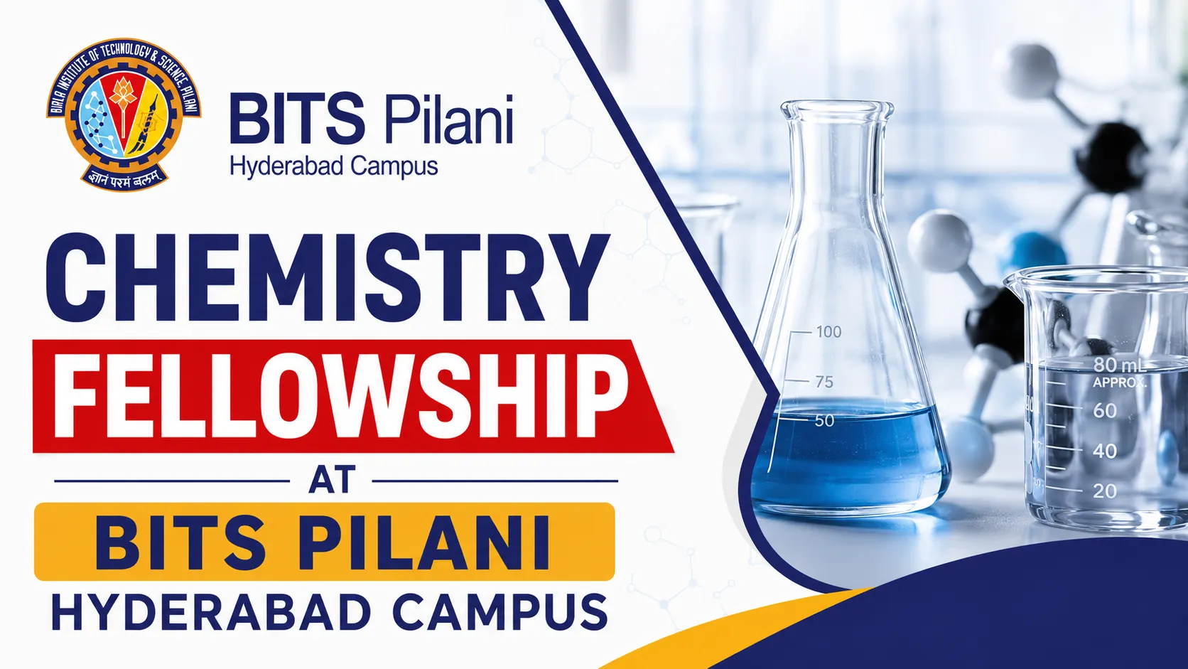Chemistry Fellowship at BITS Pilani Hyderabad Campus