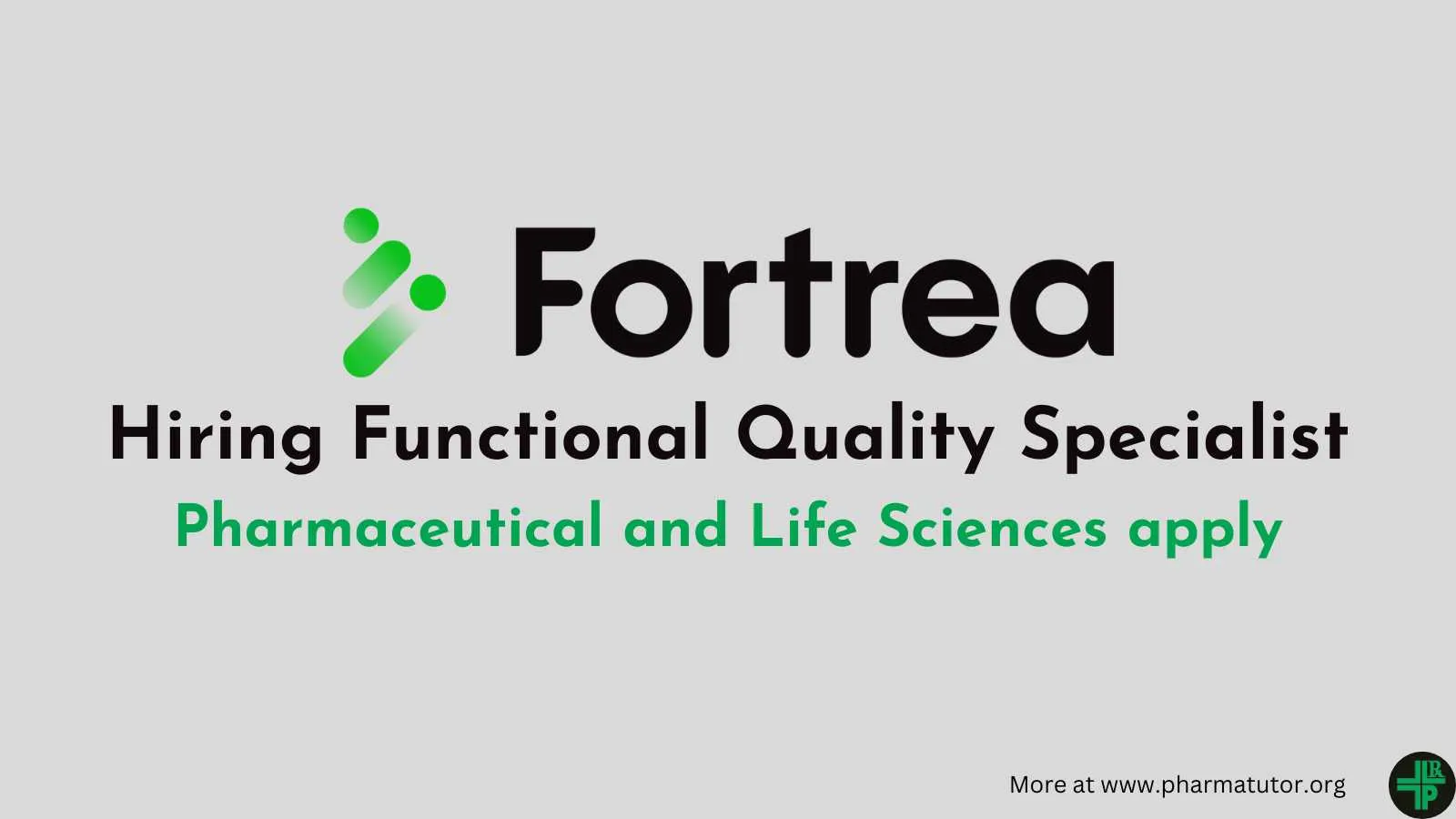 Fortrea Hiring Functional Quality Specialist
