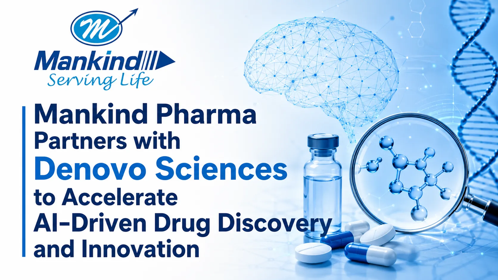 Mankind Pharma Partners with Denovo Sciences to Accelerate AI-Driven Drug Discovery and Innovation
