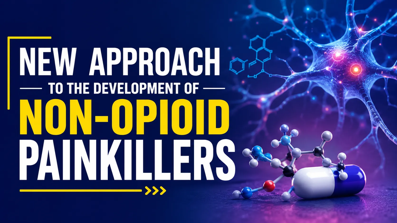 New approach to the development of non-opioid painkillers