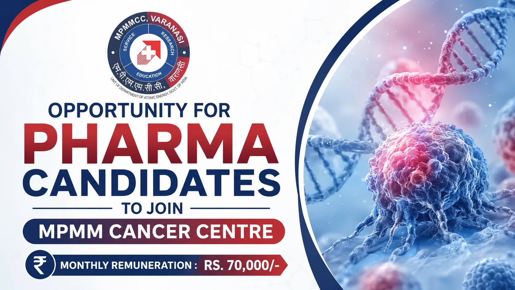 Opportunity for Pharma candidates to Join MPMM Cancer Centre