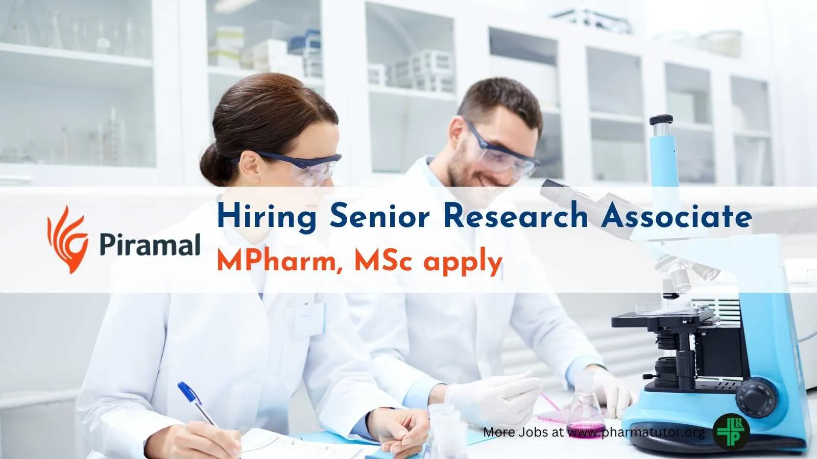 Piramal Pharma Limited Hiring Senior Research Associate