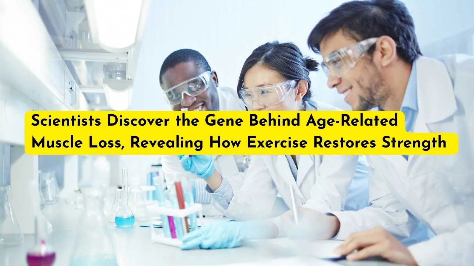 Scientists Discover the Gene Behind Age-Related Muscle Loss, Revealing How Exercise Restores Strength