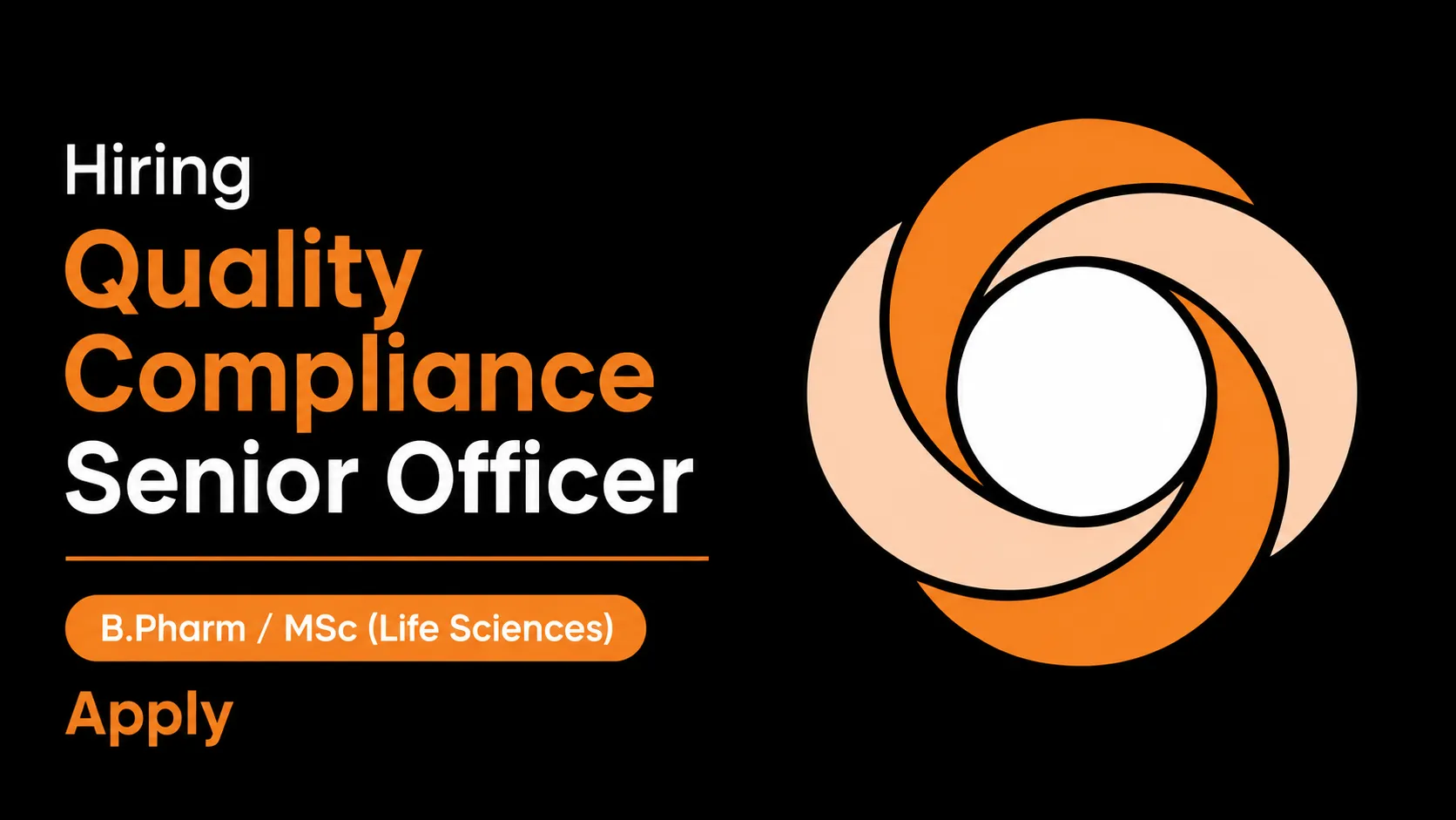 Sun Pharma Hiring Quality Compliance Senior Officer