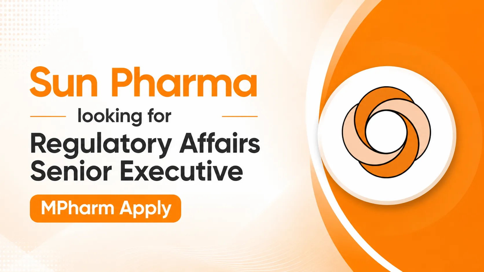 Sun Pharma looking for Regulatory Affairs Senior Executive