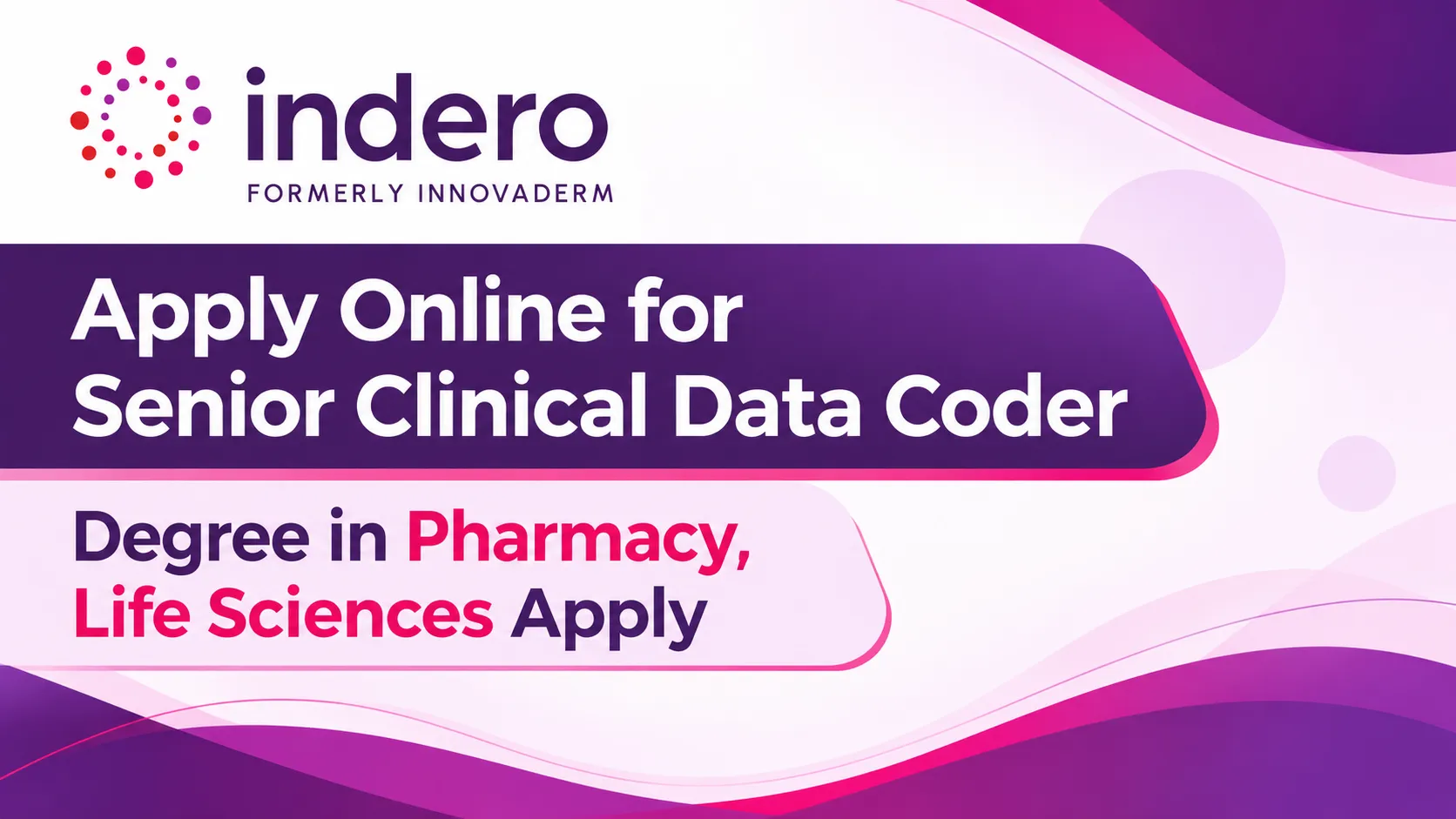 Apply Online for Senior Clinical Data Coder at Indero