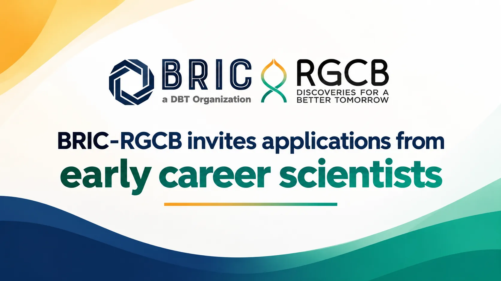 BRIC-RGCB invites applications from early career scientists