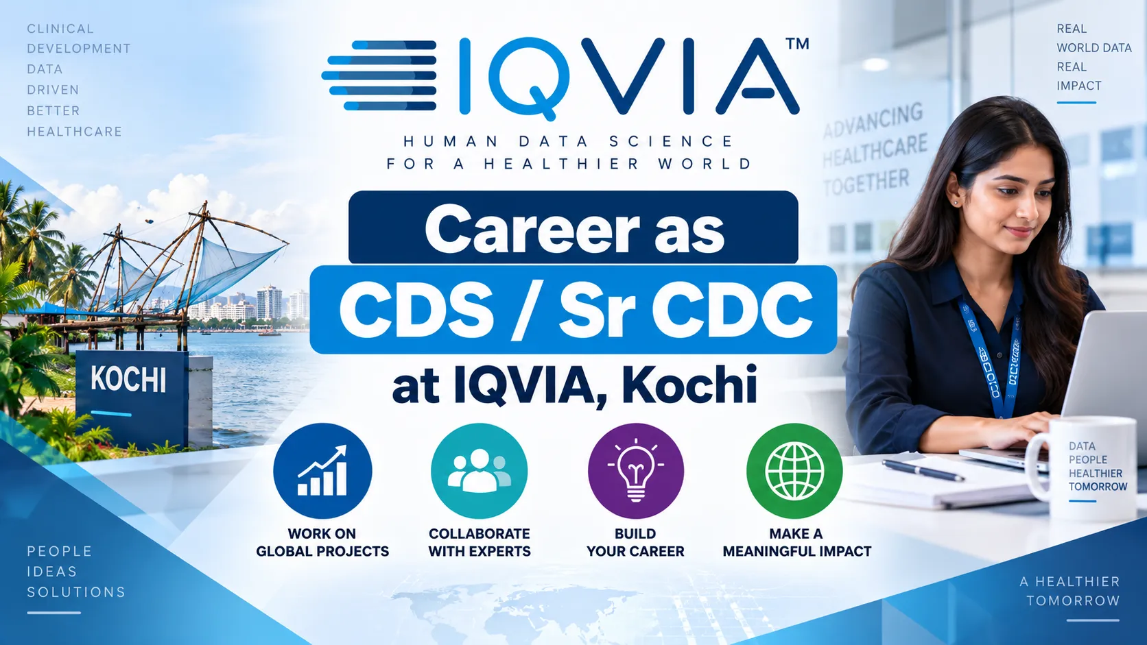 Career as CDS / Sr CDC at IQVIA, Kochi