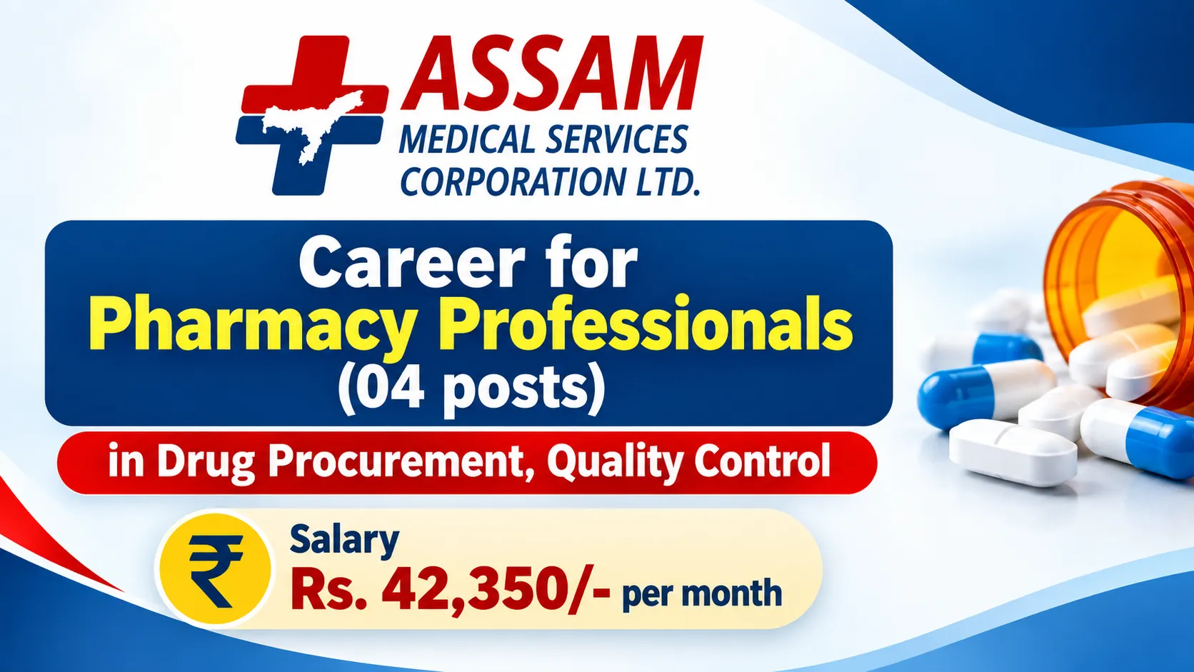 Career for Pharmacy Professionals in Drug Procurement, QC at AMSCL