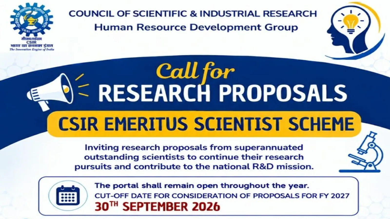 Emeritus Scientist Scheme