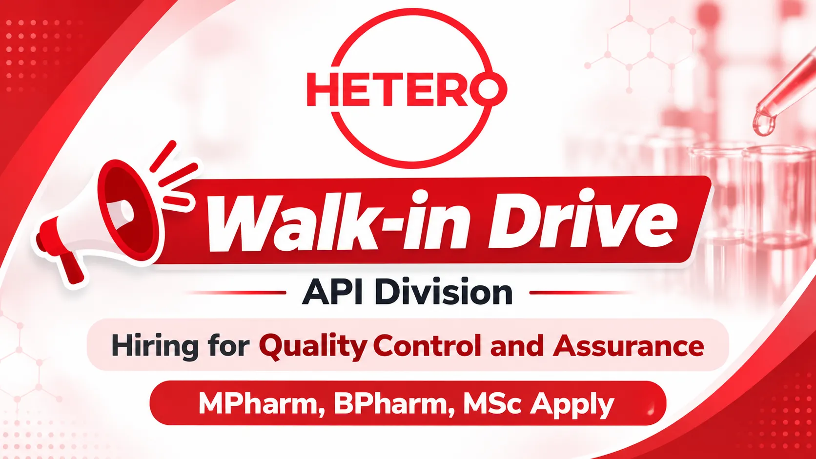 Hiring for Quality Control and Assurance at Hetero