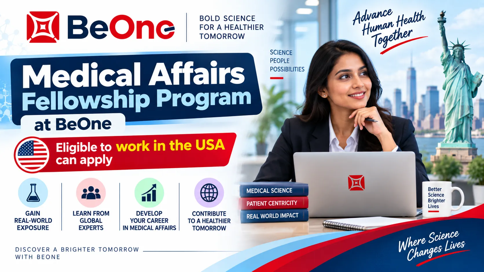 Medical Affairs Fellowship program at Beone - Eligible to work in the USA can apply