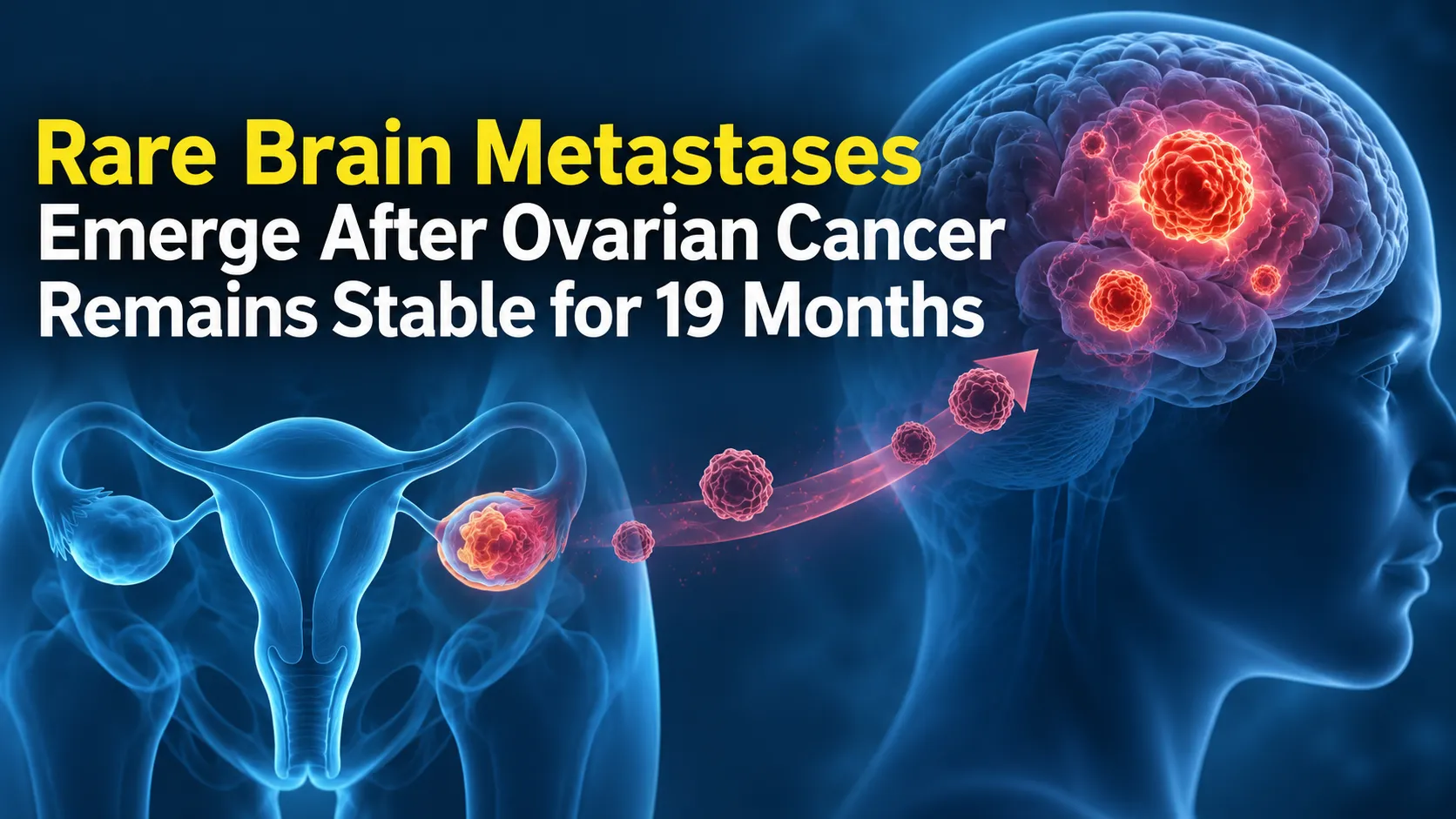 Rare Brain Metastases Emerge After Ovarian Cancer Remains Stable for 19 Months