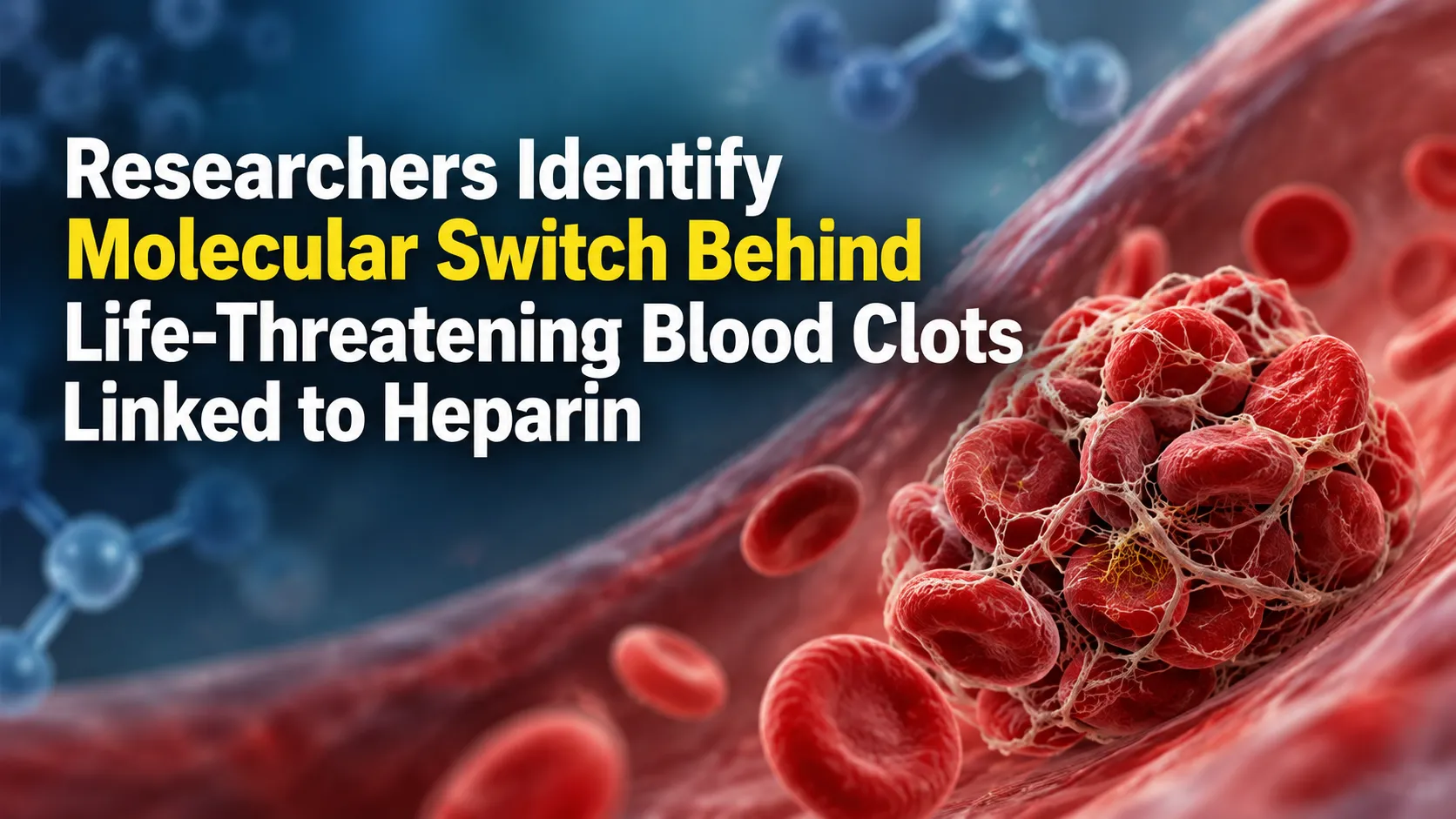 Researchers Identify Molecular Switch Behind Life-Threatening Blood Clots Linked to Heparin